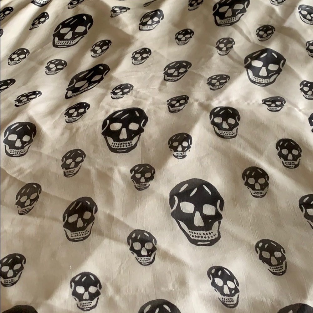 Alexander McQueen silk scarf